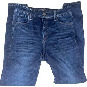 A&F high rise skinny jeans